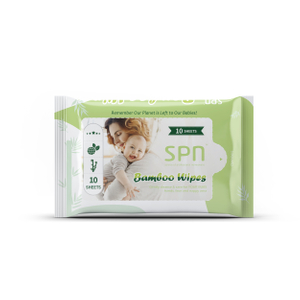 Baby Care Wipes for Sensitive Skin with 100% Plant-Based Fibers Hypoallergenic 