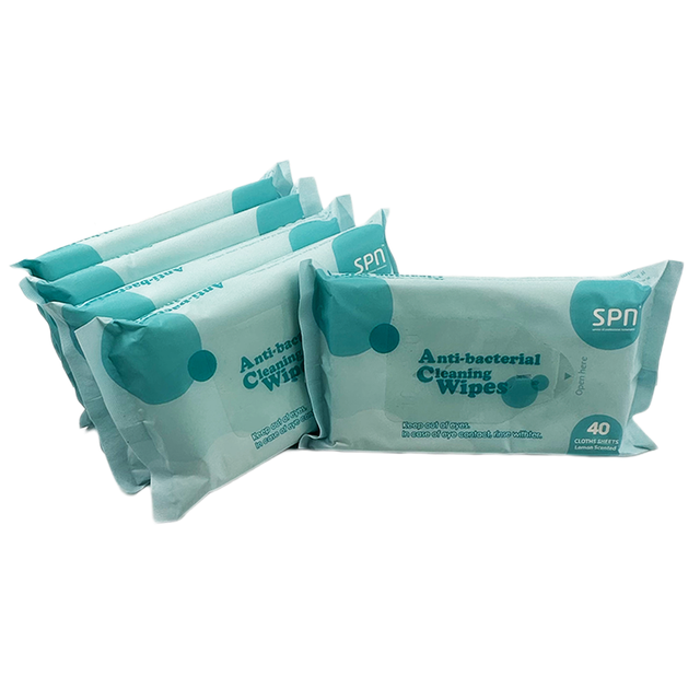 Private Label Antibacterial Wipes Alcohol Free Wet Wipes