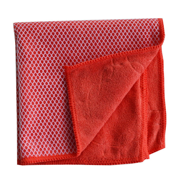 Nylon Mesh Scrub Net Microfiber Dish Cloth Table Clean Towel for Kitchen