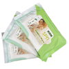 Baby Care Wipes for Sensitive Skin with 100% Plant-Based Fibers Hypoallergenic 