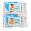  OEM Natural Unscented 99.9% Pure Water Baby Wipes 80pcs Big Pack