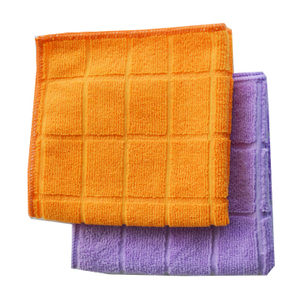 80% Polyester 20% Polyamide Colorful Microfiber Kitchen Towel Car Cleaning Towel