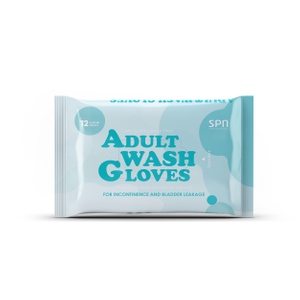 Adult Wash Gloves Wet Wipe 