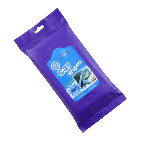 Portable Packing Car Seats Care Interior Car Wet Wipes For Leather Cleaning