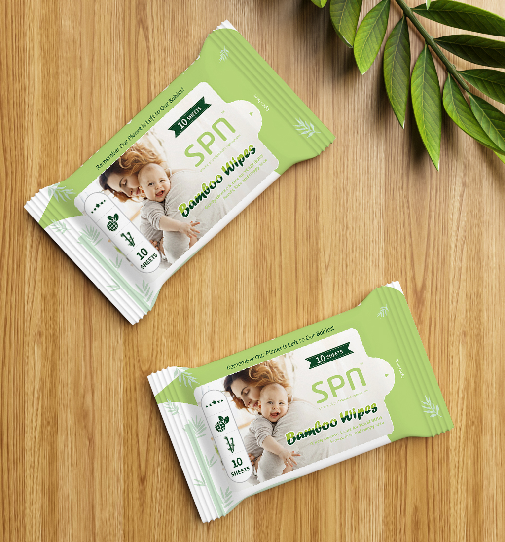 Baby wipe for sensitive skin